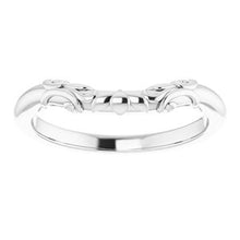 Load image into Gallery viewer, Sterling Silver Band for 9 mm Round Ring
