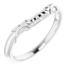 Load image into Gallery viewer, Sterling Silver Band for 9 x 9 mm Square Ring
