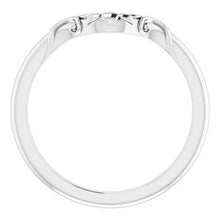 Charger l'image dans la galerie, Sterling Silver Band for 9 x 6 mm Pear Ring

