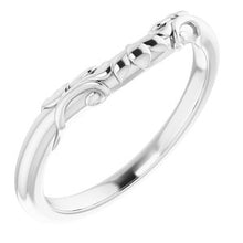 Load image into Gallery viewer, Sterling Silver Band for 8 x 8 mm Square Ring
