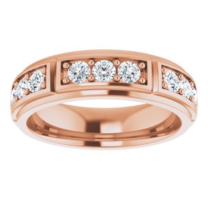 14K Rose 1 3/4 CTW Diamond Ring