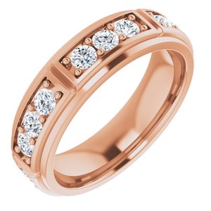 14K Rose 1 3/4 CTW Diamond Ring