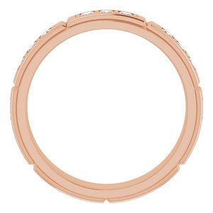 14K Rose 1 CTW Diamond Ring