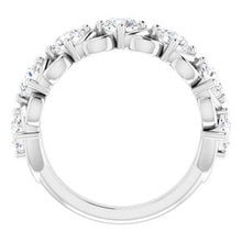 Load image into Gallery viewer, 14K White 1 7/8 CTW Diamond Anniversary Band
