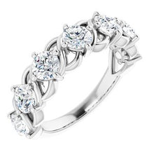 Load image into Gallery viewer, 14K White 1 7/8 CTW Diamond Anniversary Band
