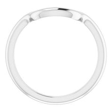 Load image into Gallery viewer, Sterling Silver Band for 10 x 10 mm Cushion Ring
