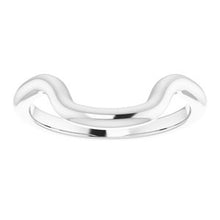 Load image into Gallery viewer, Sterling Silver Band for 13 x 13 mm Cushion Ring
