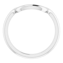 Load image into Gallery viewer, Sterling Silver Band for 13 x 13 mm Cushion Ring
