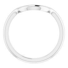 Load image into Gallery viewer, Sterling Silver Band for 11 x 9 mm Oval Ring
