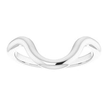 Charger l'image dans la galerie, Sterling Silver Band for 15 x 11 mm Oval Ring
