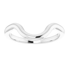 Load image into Gallery viewer, Sterling Silver Band for 11 x 9 mm Oval Ring
