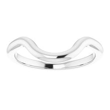Load image into Gallery viewer, Sterling Silver Band for 11 mm Round Ring
