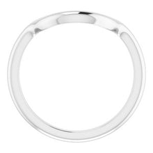 Load image into Gallery viewer, Sterling Silver Band for 14 mm Round Ring
