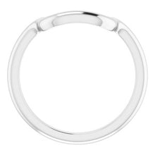 Load image into Gallery viewer, Sterling Silver Band for 11 x 9 mm Emerald Ring
