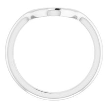 Load image into Gallery viewer, Sterling Silver Band for 10 x 7 mm Pear Ring

