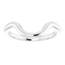 Load image into Gallery viewer, Sterling Silver Band for 12 x 10 mm Oval Ring
