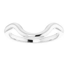 Load image into Gallery viewer, Sterling Silver Band for 12 mm Round Ring
