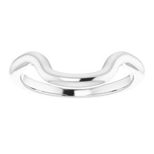 Load image into Gallery viewer, Sterling Silver Band for 12 x 12 mm Cushion Ring
