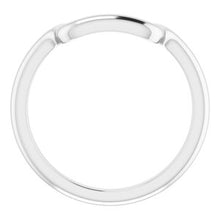 Load image into Gallery viewer, Sterling Silver Band for 10 x 10 mm Square Ring
