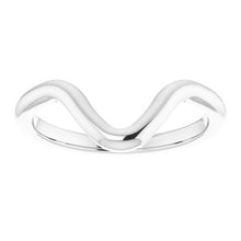 Load image into Gallery viewer, Sterling Silver Band for 10 x 7 mm Pear Ring
