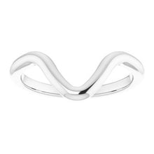 Load image into Gallery viewer, Sterling Silver Band for 12 x 8 mm Pear Ring
