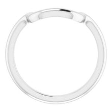 Load image into Gallery viewer, Sterling Silver Band for 14 x 10 mm Emerald Ring
