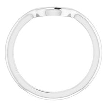 Charger l'image dans la galerie, Sterling Silver Band for 6 x 3.5 mm Marquise Ring
