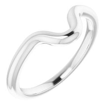 Load image into Gallery viewer, Sterling Silver Band for 7 x 3.5 mm Marquise Ring
