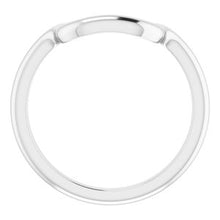 Charger l'image dans la galerie, Sterling Silver Band for 10 x 8 mm Emerald Ring
