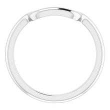 Load image into Gallery viewer, Sterling Silver Band for 8 x 8 mm Square Ring
