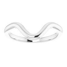 Load image into Gallery viewer, Sterling Silver Band for 8 x 6 mm Pear Ring
