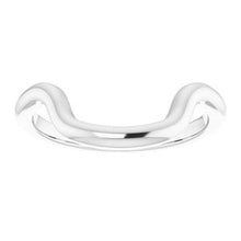 Load image into Gallery viewer, Sterling Silver Band for 15 x 15 mm Cushion Ring
