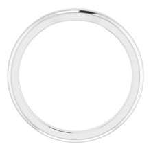 Charger l&#39;image dans la galerie, Sterling Silver Band for  12 mm Round Ring
