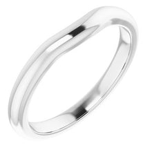 Charger l&#39;image dans la galerie, Sterling Silver Band for  11 mm Round Ring
