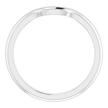Load image into Gallery viewer, Sterling Silver Band for  9x7 mm Emerald Ring
