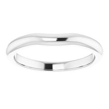 Load image into Gallery viewer, Sterling Silver Band for  10x8 mm Oval Ring
