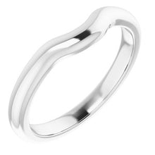 Charger l&#39;image dans la galerie, Sterling Silver Band for  10 mm Asscher Ring
