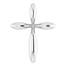Load image into Gallery viewer, Sterling Silver 10x7.72 mm Cross Pendant
