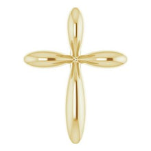 Load image into Gallery viewer, 14K Yellow 10x7.72 mm Cross Pendant
