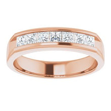 Charger l&#39;image dans la galerie, Bague en diamant 14K rose 9/10 CTW
