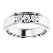 Charger l&#39;image dans la galerie, Bague en diamant blanc 14K 1/2 CTW
