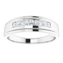 Load image into Gallery viewer, Platinum 1/2 CTW Diamond Ring
