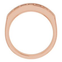 Charger l&#39;image dans la galerie, Bague en diamant 14K Rose 7/8 CTW
