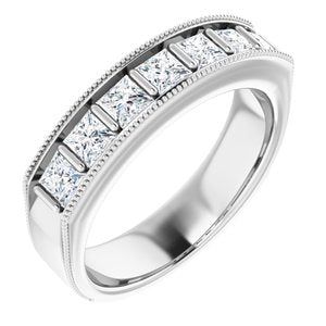 Platinum 1 3/8 CTW Diamond Ring