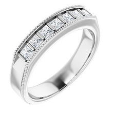 Load image into Gallery viewer, Platinum 3/4 CTW Diamond Ring
