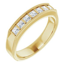 Charger l'image dans la galerie, Bague en diamant jaune 14K 3/4 CTW

