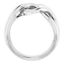 Charger l'image dans la galerie, Sterling Silver Criss-Cross Ring
