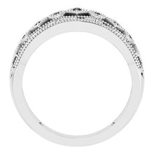 Load image into Gallery viewer, Sterling Silver Black Spinel Ring Size 7
