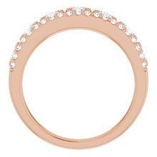 Load image into Gallery viewer, 14K Rose 1 CTW Diamond Ring
