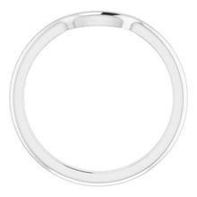 Load image into Gallery viewer, Sterling Silver Band for 10 mm Cushion Ring
